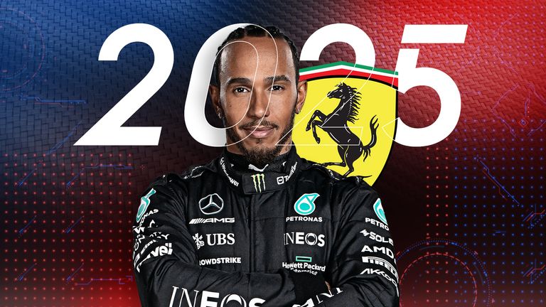刘易斯·汉密尔顿 (Lewis Hamilton) 将于 2025 年加入法拉利