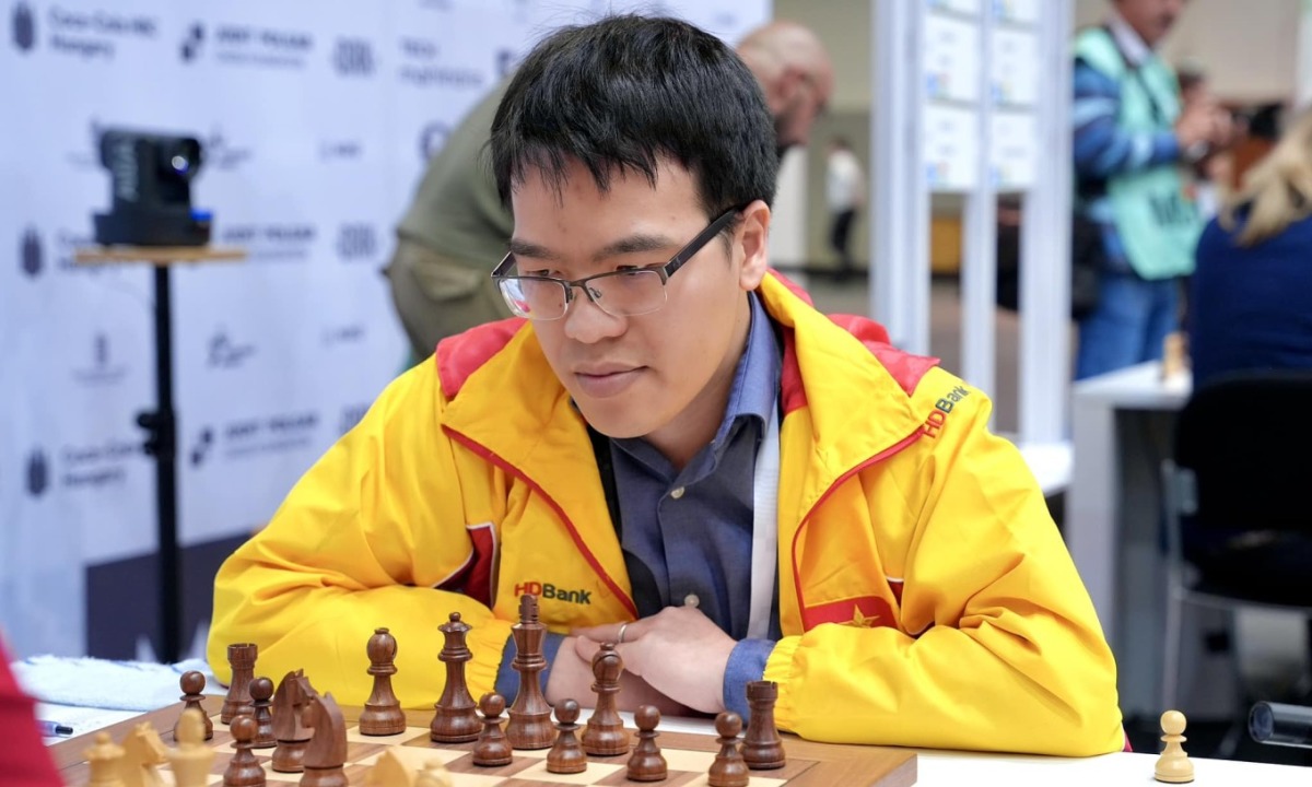 Quang Liem 参加当今世界的快速国际象棋锦标赛