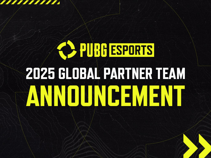 PUBG Esports 2025 全球合作队伍公告 - 新闻